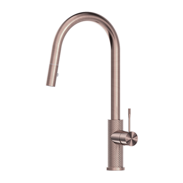  Vòi bếp rửa chén bát đầu vòi kéo ra bằng đồng Lapone - 251908 