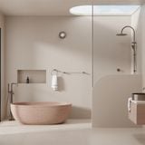  Thanh treo khăn phòng tắm dài 600mm bằng đồng Lapone - RN2524 