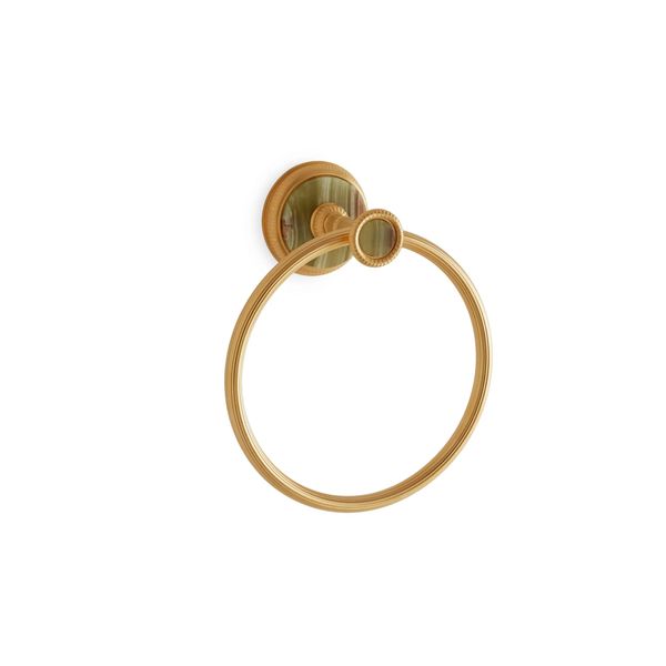  Móc tròn treo khăn Onyx SW bằng đồng - 3442-GROX 