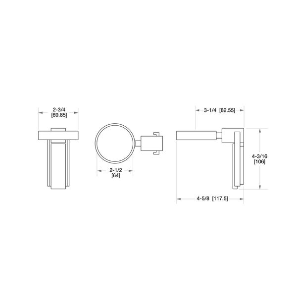  Giá treo ly phòng tắm Apollo Stone bằng đồng - 3458-MALA 