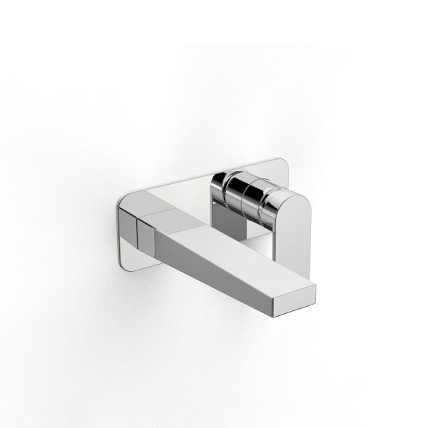  Vòi chậu rửa mặt gắn tường 215mm One Hundred bằng đồng - 3600MLI030 