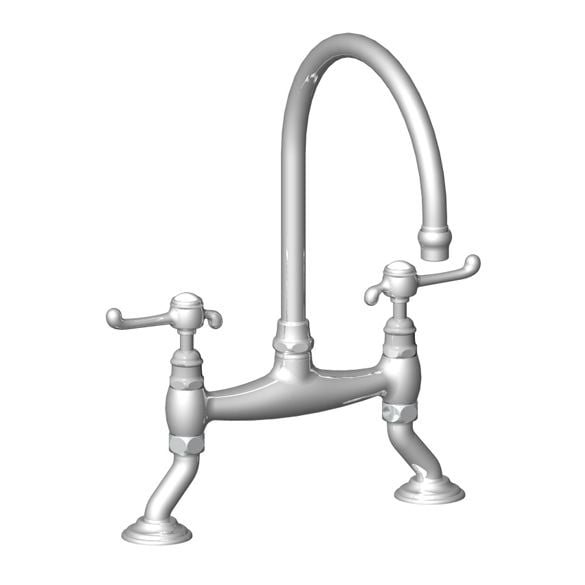  Vòi rửa chén bát cổ điển bằng đồng Montmartre - 50141 