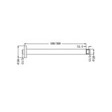  Tay sen dài 100mm/300mm âm trần bằng đồng Accem - 503 