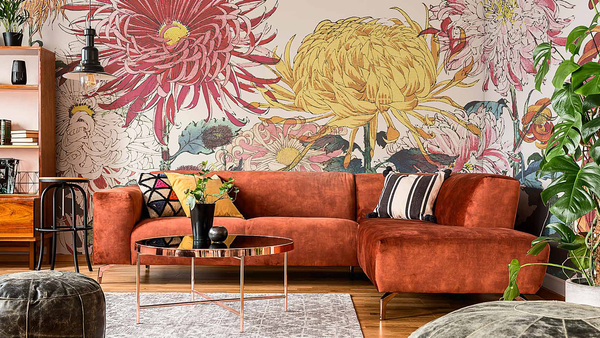  Giấy dán tường Alan Chain Flower - 504-004 