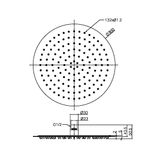  Bát sen Ø300mm bằng SS316L Zenne - RN508041 
