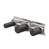  Vòi bồn tắm gắn tường dài 190mm 3 lỗ 3 đầu ra bằng stainless steel Mirò - MIR88 