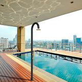  Sen cây ngoài trời với vòi sen cầm tay - LADNO 