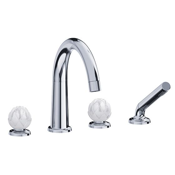  Vòi bồn tắm bốn lỗ cổ điển bằng đồng Belledor - 63140105 