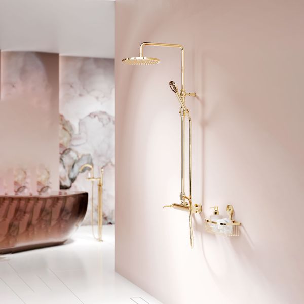  Sen cây gắn tường điều chỉnh nhiệt độ cổ điển Cronos bằng đồng - 63720467.040 