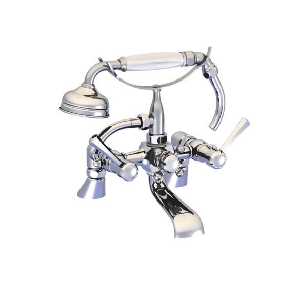  Vòi bồn tắm cổ điển bằng đồng Ascott - 65485 