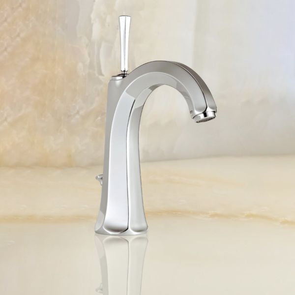  Vòi chậu rửa mặt cổ điển bằng đồng Ascott - 65708 