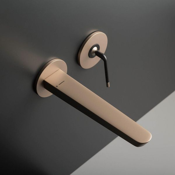  Vòi chậu rửa mặt gắn tường 261mm bằng đồng O'Rama - 68430E 