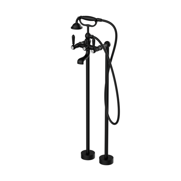  Vòi bồn tắm gắn sàn có sen cầm tay bằng đồng Kory - 692103a02 