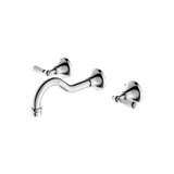  Vòi chậu lavabo gắn tường bằng đồng Kory - 692107a02 