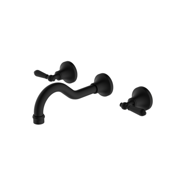  Vòi chậu lavabo gắn tường bằng đồng Kory - 692107a02 