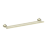  Thanh treo khăn đôi phòng tắm dài 600mm bằng đồng Kory - 6924d 