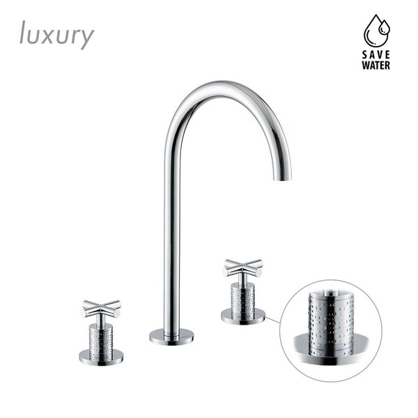  Vòi chậu rửa mặt bằng đồng cao 322mm Blink - 70902 