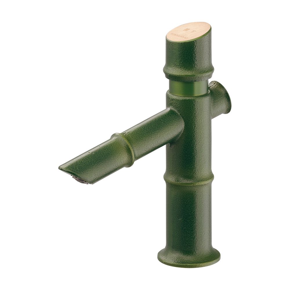  Vòi chậu lavabo cây tre xanh cao 185mm hẹn giờ MIRA 