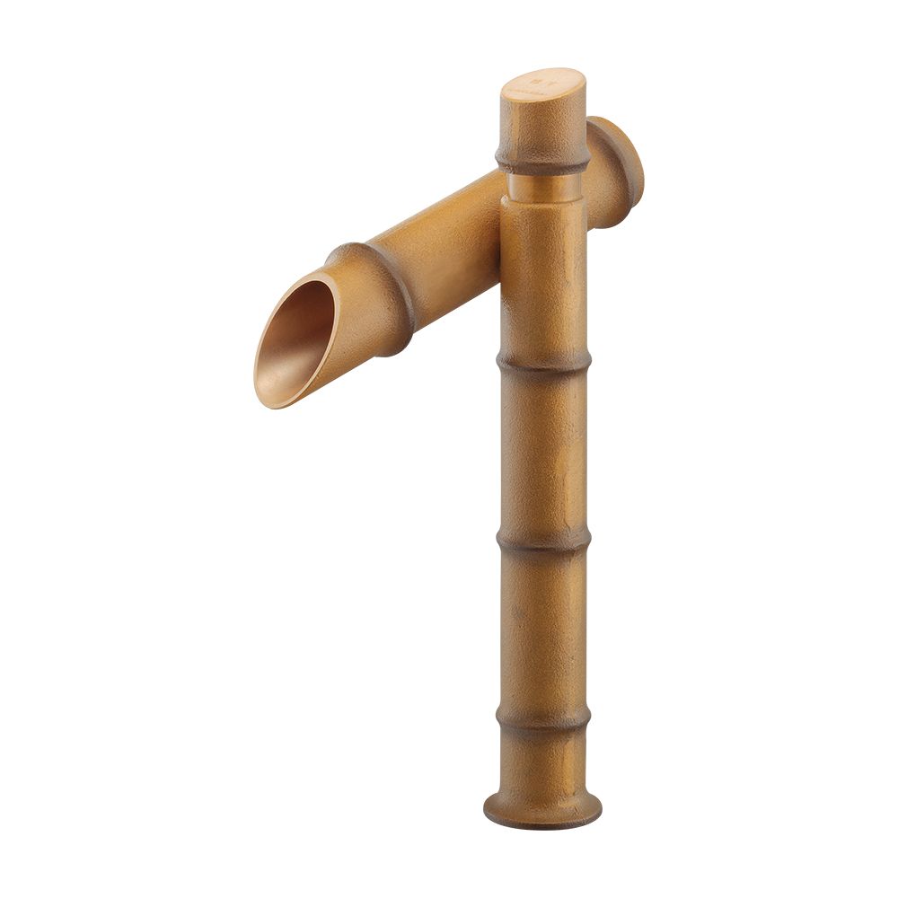  Vòi chậu lavabo cây tre vàng cao 311mm hẹn giờ MIRA 