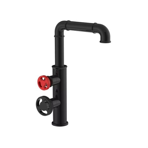  Vòi chậu lavabo ống nước - 80003B-3 