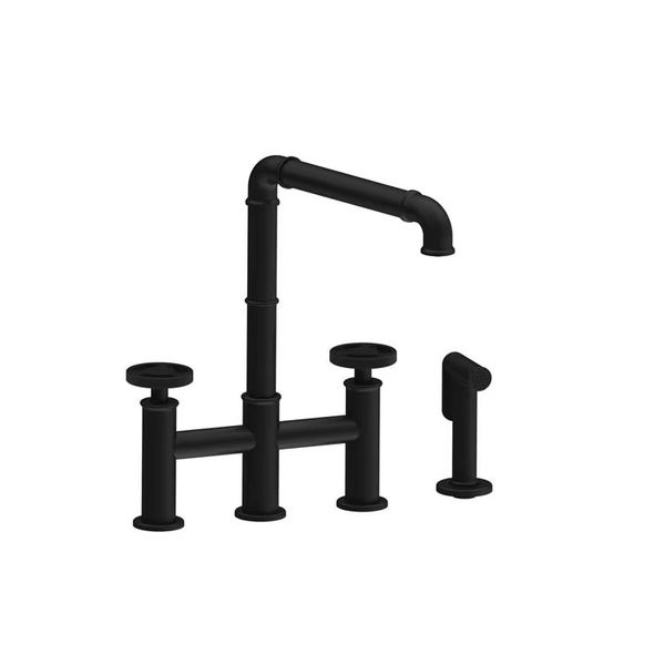  Vòi bếp rửa chén bát có vòi xịt kiểu ống nước - 80003B-4 