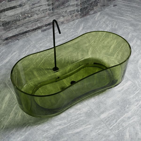  Bồn tắm trong suốt - 8702T-WT 