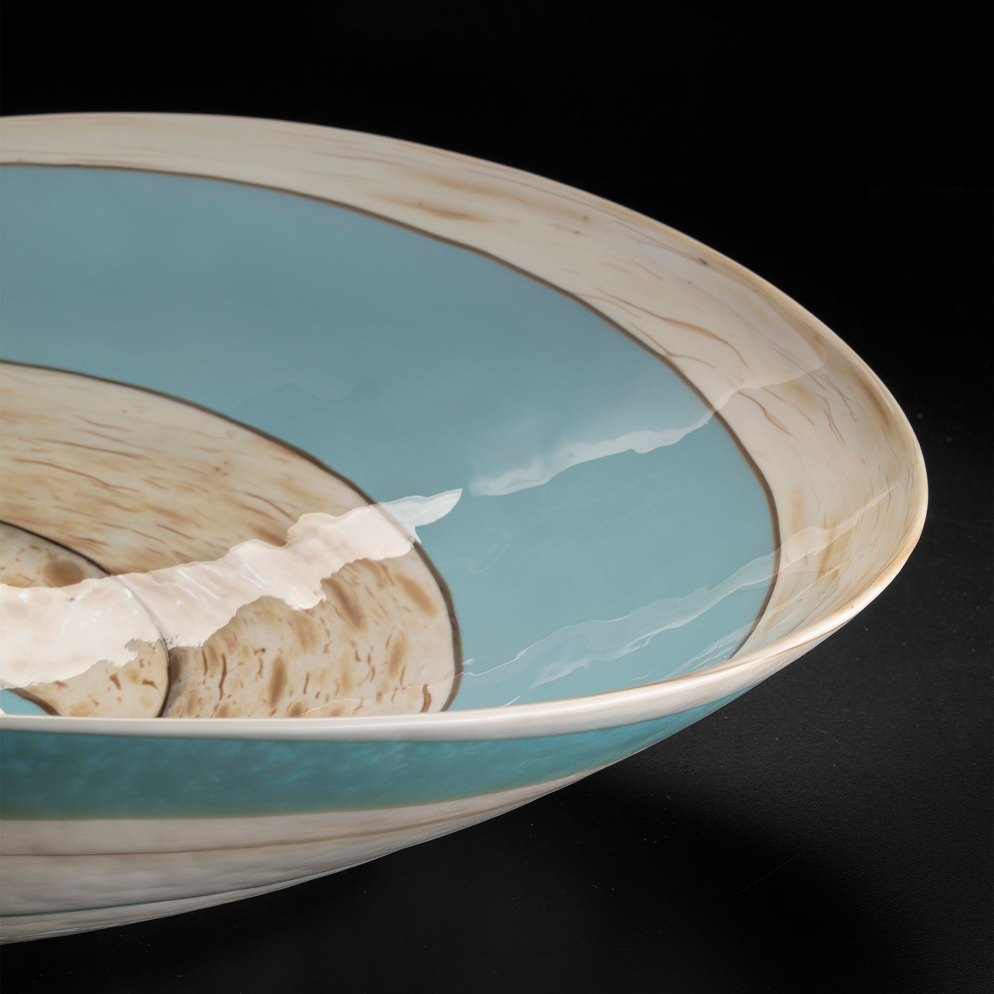  Chậu lavabo vỏ sò đại dương Murano 8756 Nika 