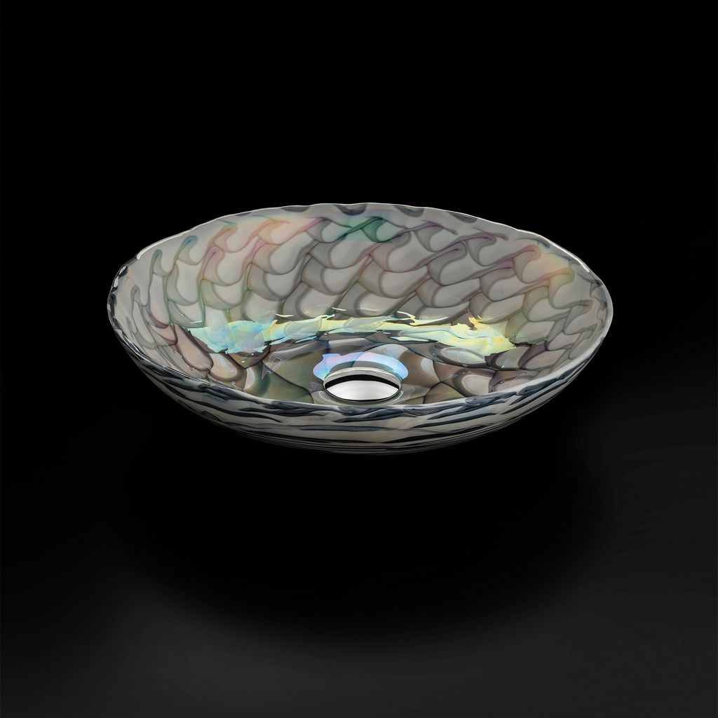  Chậu lavabo vỏ sò đại dương Murano 8821 Dark 