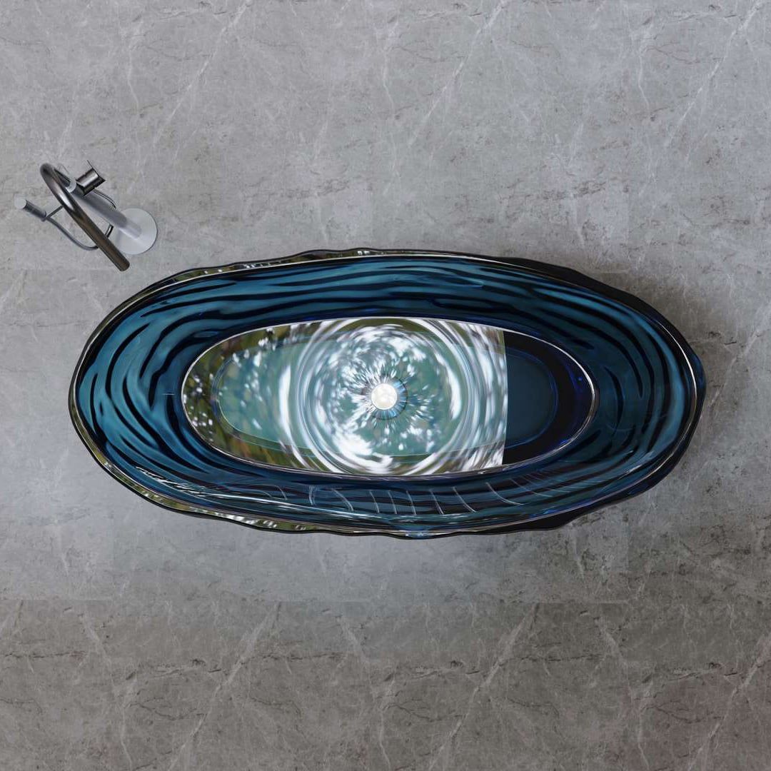  Bồn tắm trong suốt - 8851-Blue 