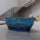  Bồn tắm trong suốt - 8851-Blue 