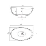  Bồn tắm trong suốt - 8852-Smoke 