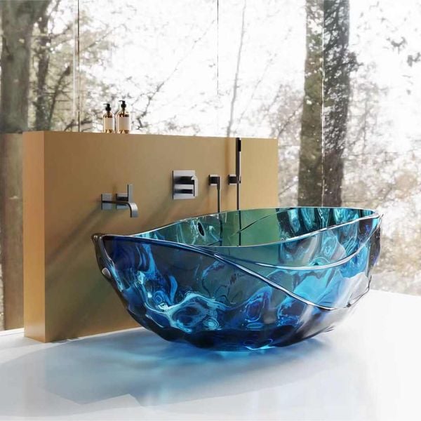  Bồn tắm trong suốt - 8852-Blue 
