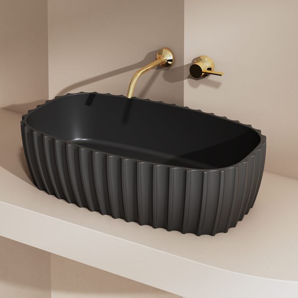  Chậu lavabo đặt bàn bằng solid surface - 8872-56 