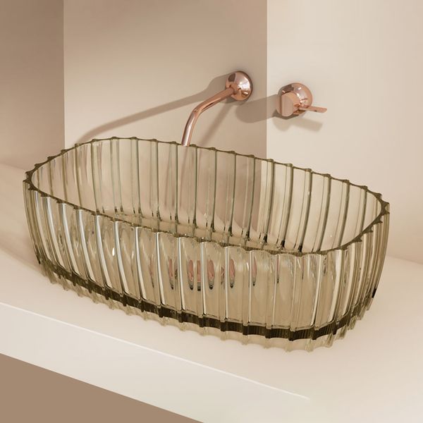  Chậu lavabo đặt bàn trong suốt - 8872TA 