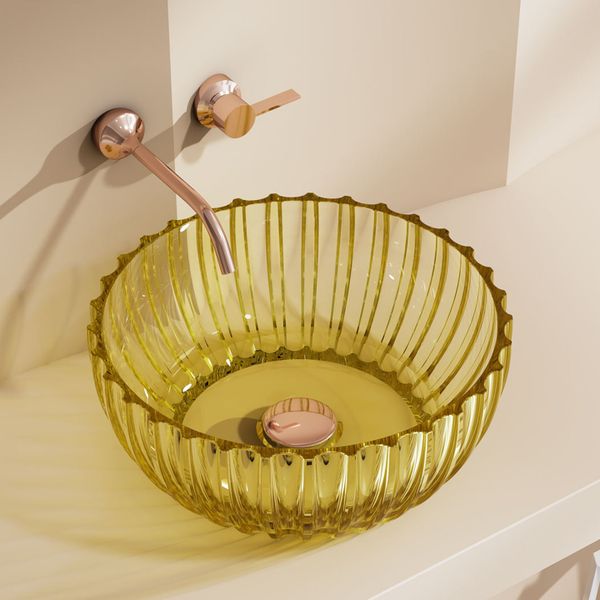  Chậu lavabo đặt bàn trong suốt - 8879TA 