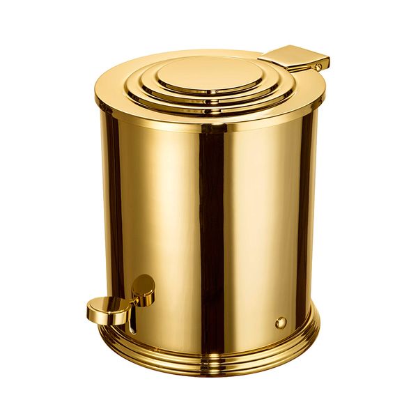  Thùng rác phòng tắm có nắp đậy bằng đồng Scala - 89170 