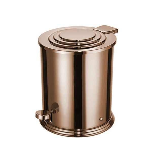  Thùng rác phòng tắm có nắp đậy bằng đồng Scala - 89170 