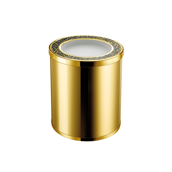  Thùng rác phòng tắm không nắp chụp nạm pha lê Swarovski Gaudi - 89189 