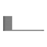  Móc treo giấy vệ sinh không nắp chụp bằng 304 stainless steel Biane - RN9086 