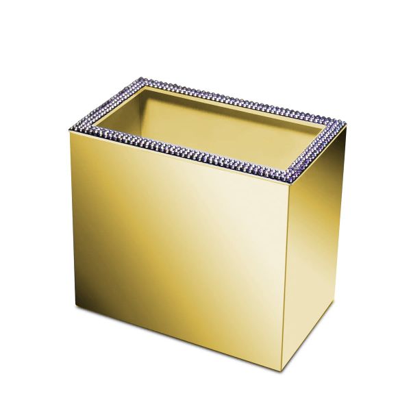  Hũ đựng bàn chải đánh răng nạm pha lê Swarovski Shine Light Square - 91538 