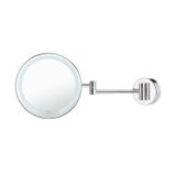  Gương trang điểm treo tường Ø200mm LED lạnh/ấm Windisch - 99630-2 