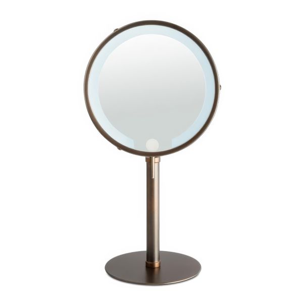 Gương trang điểm để bàn Ø205mm LED lạnh/ấm Windisch - 99634 