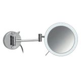  Gương trang điểm treo tường Ø200mm LED lạnh/ấm Windisch - 99650-2/99654-2 