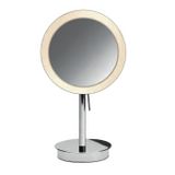  Gương trang điểm để bàn Ø200mm LED lạnh/ấm Windisch - 99651/99656 