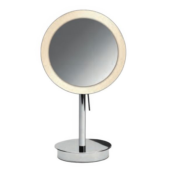  Gương trang điểm để bàn Ø200mm LED lạnh/ấm Windisch - 99651/99656 