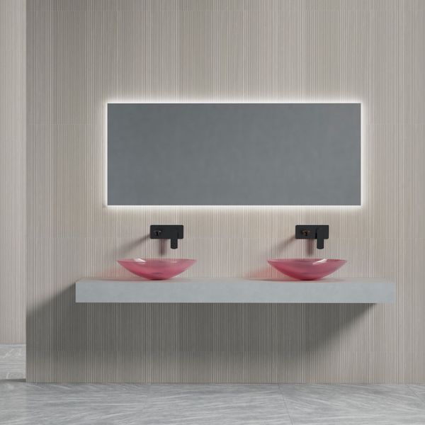  Chậu lavabo đặt bàn trong suốt - A02T 