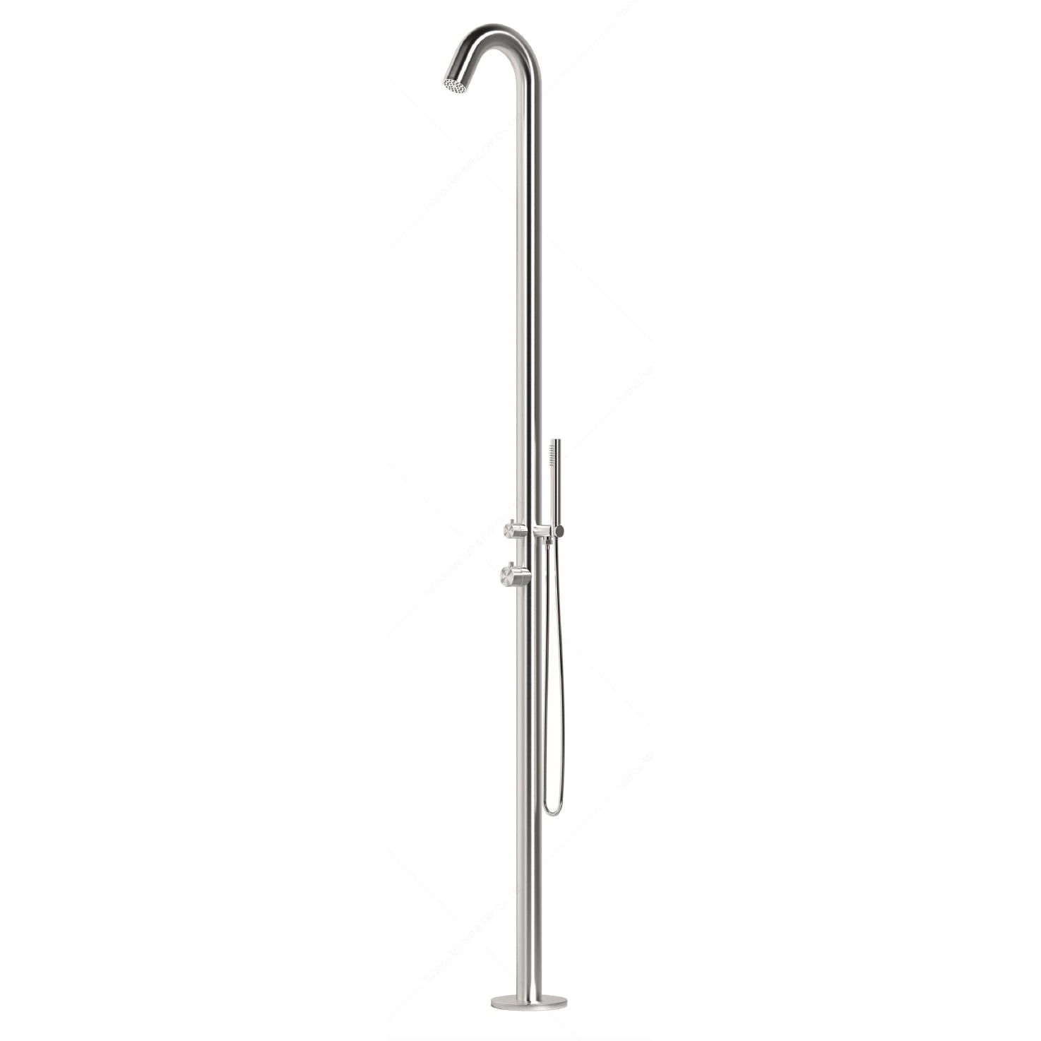  Sen cây ngoài trời có vòi sen cầm tay bằng stainless steel 316L - A1001MS 