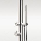  Sen cây ngoài trời có vòi sen cầm tay bằng stainless steel 316L - A1001MB 