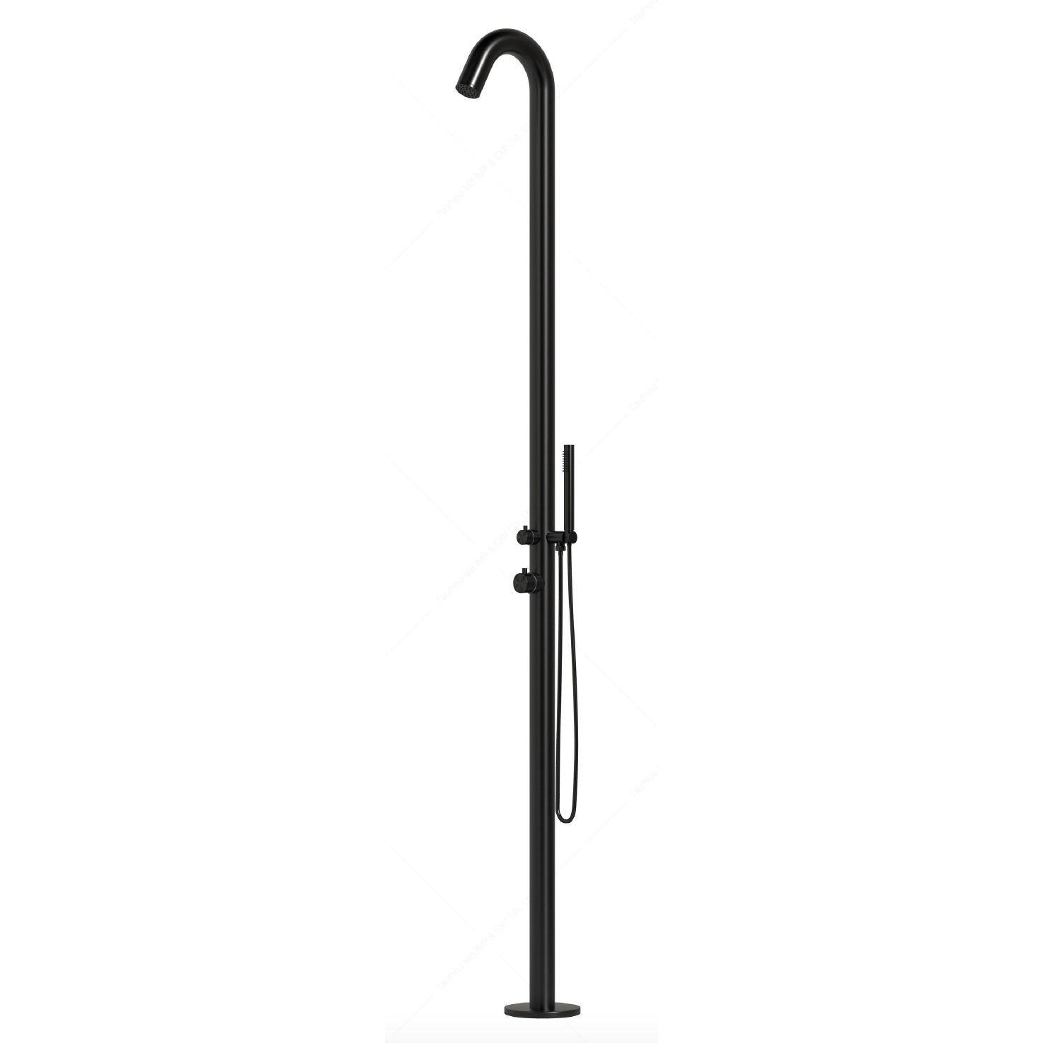  Sen cây ngoài trời có vòi sen cầm tay bằng stainless steel 316L - A1001MS 