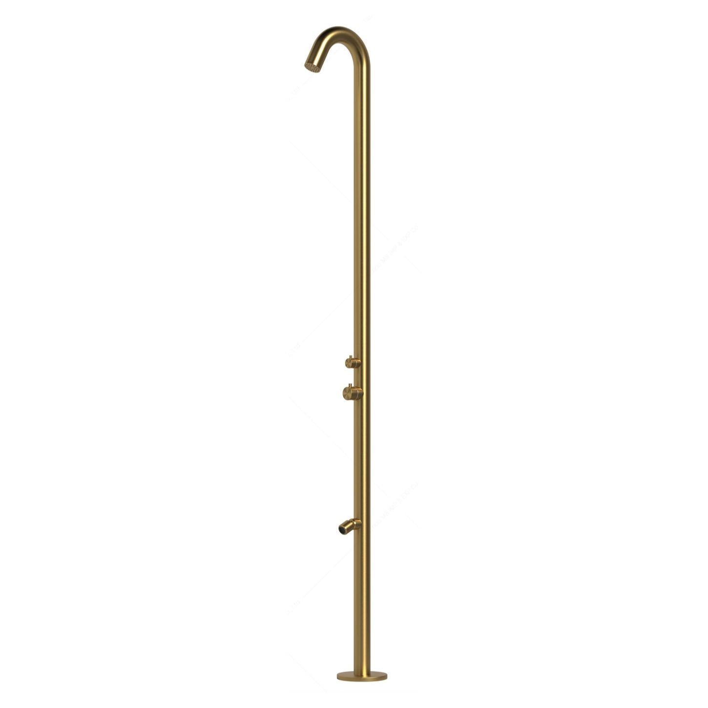  Sen cây ngoài trời có vòi rửa chân bằng stainless steel 316L - A1002GM 